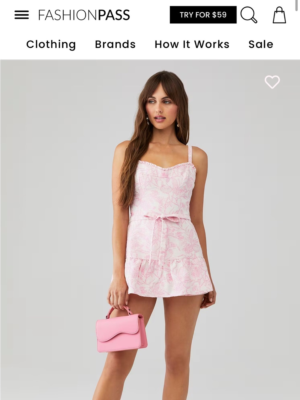 Amanda Uprichard Giacini Romper in
Shocking Pink - Picture 9 of 13